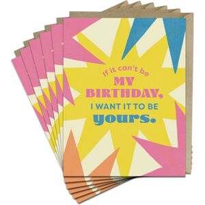 Knock Knock 6-Pack Em & Friends Want It To Be Yours Birthday Greeting Cards Knock Knock 6-Pack Em & Friends Want It To Be Yours Birthday Greeting Cards