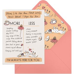 Knock Knock 6-Pack Em & Friends Julia Rothman Empathy More/less Greeting Cards Knock Knock 6-Pack Em & Friends Julia Rothman Empathy More/less Greeting Cards