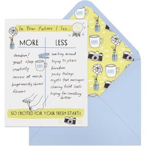 Knock Knock 6-Pack Em & Friends Julia Rothman Fresh Start More/less Greeting Cards Knock Knock 6-Pack Em & Friends Julia Rothman Fresh Start More/less Greeting Cards