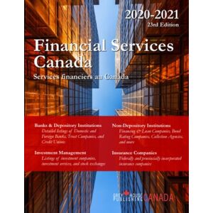 H.W. Wilson Publishing Co. Financial Services Canada, 2020/21 H.W. Wilson Publishing Co. Financial Services Canada, 2020/21