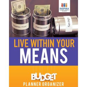 Inspira Journals, Planners & Notebooks Live Within Your Means Budget Planner Organizer Inspira Journals, Planners & Notebooks Live Within Your Means Budget Planner Organizer
