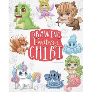 Ulysses Press Drawing Fantasy Chibi : Learn How To Draw Kawaii Unicorns, Mermaids, Dragons, And Other Mythical, Magical Creatures (How To Draw Books) Ulysses Press Drawing Fantasy Chibi : Learn How To Draw Kawaii Unicorns, Mermaids, Dragons, And Other Mythical, Magical Creatures (How To Draw Books)
