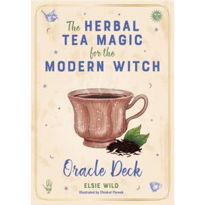 Ulysses Press The Herbal Tea Magic For The Modern Witch Oracle Deck : A 40-Card Deck And Guidebook For Creating Tea Readings, Herbal Spells, And Magical Rituals Ulysses Press The Herbal Tea Magic For The Modern Witch Oracle Deck : A 40-Card Deck And Guidebook For Creating Tea Readings, Herbal Spells, And Magical Rituals
