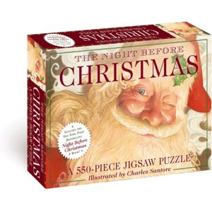 HarperCollins Focus The Night Before Christmas: 550-Piece Jigsaw Puzzle And Book : A 550-Piece Family Jigsaw Puzzle Featuring The Night Before Christmas! HarperCollins Focus The Night Before Christmas: 550-Piece Jigsaw Puzzle And Book : A 550-Piece Family Jigsaw Puzzle Featuring The Night Before Christmas!