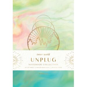 Insight Editions Unplug Sewn Notebook Collection : Set Of 3 Insight Editions Unplug Sewn Notebook Collection : Set Of 3