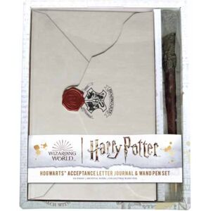 Insight Editions Harry Potter: Hogwarts Acceptance Letter Journal And Wand Pen Set Insight Editions Harry Potter: Hogwarts Acceptance Letter Journal And Wand Pen Set