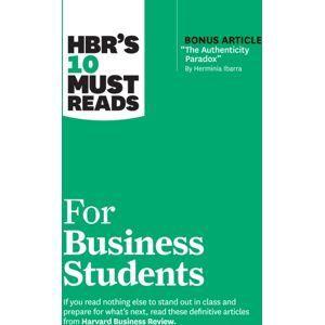 Harvard Business Review Press Hbr'S 10 Must Reads For Business Students Harvard Business Review Press Hbr'S 10 Must Reads For Business Students