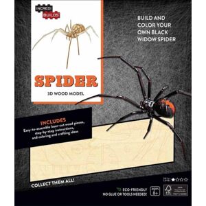 Insight Editions Incredibuilds: Spider 3d Wood Model Insight Editions Incredibuilds: Spider 3d Wood Model
