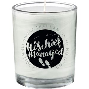 Insight Editions Harry Potter: Mischief Managed Glass Votive Candle Insight Editions Harry Potter: Mischief Managed Glass Votive Candle