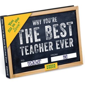 Knock Knock Why You’re The Teacher Ever Book Fill In The Love Fill-In-The-Blank Book & Gift Journal Knock Knock Why You’re The Teacher Ever Book Fill In The Love Fill-In-The-Blank Book & Gift Journal