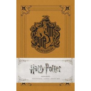 Insight Editions Harry Potter: Hufflepuff Ruled Notebook Insight Editions Harry Potter: Hufflepuff Ruled Notebook