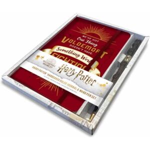 Insight Editions Harry Potter: Harry Potter Hardcover Ruled Journal And Wand Pen Set Insight Editions Harry Potter: Harry Potter Hardcover Ruled Journal And Wand Pen Set