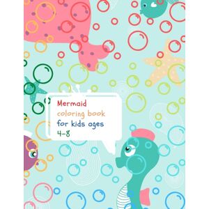 Lulu.com Mermaid Coloring Book For Kids Lulu.com Mermaid Coloring Book For Kids