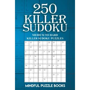 Createspace Independent Publishing Platform 250 Killer Sudoku : Medium To Hard Killer Sudoku Puzzles Createspace Independent Publishing Platform 250 Killer Sudoku : Medium To Hard Killer Sudoku Puzzles