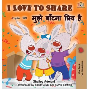 Kidkiddos Books Ltd. I Love To Share : English Hindi Bilingual Edition Kidkiddos Books Ltd. I Love To Share : English Hindi Bilingual Edition