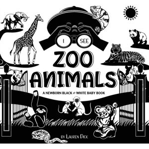 Engage Books I See Zoo Animals : A born Black & White Baby Book (High-Contrast Design & Patterns) (Panda, Koala, Sloth, Monkey, Kangaroo, Giraffe, Elephant, Lion, Tiger, Chameleon, Shark, Dolphin, Turtle, Pengu Engage Books I See Zoo Animals : A born Black & White Baby Book (High-Contrast Design & Patterns) (Panda, Koala, Sloth, Monkey, Kangaroo, Giraffe, Elephant, Lion, Tiger, Chameleon, Shark, Dolphin, Turtle, Pengu