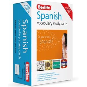 APA Publications Berlitz Spanish Study Cards (Language Flash Cards) APA Publications Berlitz Spanish Study Cards (Language Flash Cards)