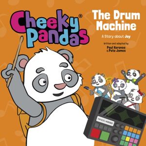 SPCK Publishing Cheeky Pandas: The Drum Machine : A Story About Joy SPCK Publishing Cheeky Pandas: The Drum Machine : A Story About Joy