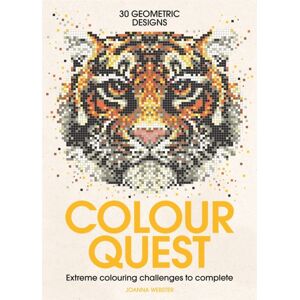 Michael O'Mara Books Ltd Colour Quest® : Extreme Colouring Challenges To Complete Michael O'Mara Books Ltd Colour Quest® : Extreme Colouring Challenges To Complete