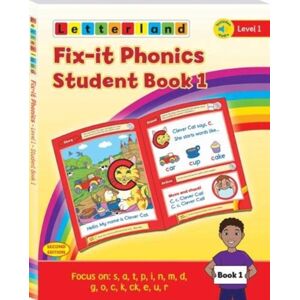 Letterland International Fix-It Phonics - Level 1 - Student Book 1 (2nd Edition) Letterland International Fix-It Phonics - Level 1 - Student Book 1 (2nd Edition)