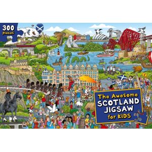 Floris Books The Awesome Scotland Jigsaw For Kids: 300 Piece Puzzle Floris Books The Awesome Scotland Jigsaw For Kids: 300 Piece Puzzle