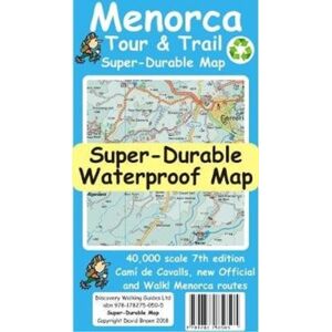 Discovery Walking Guides Ltd Menorca Tour And Trail Map Discovery Walking Guides Ltd Menorca Tour And Trail Map