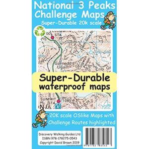 Discovery Walking Guides Ltd National 3 Peaks Challenge Maps Discovery Walking Guides Ltd National 3 Peaks Challenge Maps