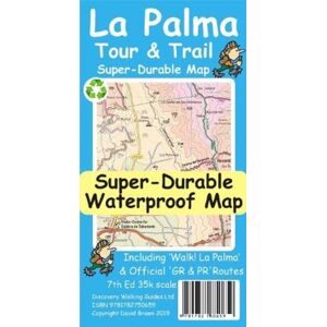 Discovery Walking Guides Ltd La Palma Tour & Trail Map Discovery Walking Guides Ltd La Palma Tour & Trail Map