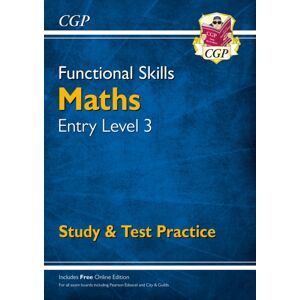 Coordination Group Publications Ltd (CGP) Functional Skills Maths Entry Level 3 - Study & Test Practice Coordination Group Publications Ltd (CGP) Functional Skills Maths Entry Level 3 - Study & Test Practice