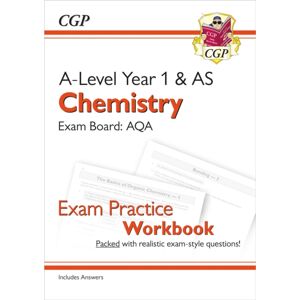 Coordination Group Publications Ltd (CGP) A-Level Chemistry: Aqa Year 1 & As Exam Practice Workbook - Includes Answers Coordination Group Publications Ltd (CGP) A-Level Chemistry: Aqa Year 1 & As Exam Practice Workbook - Includes Answers