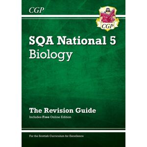 Coordination Group Publications Ltd (CGP) National 5 Biology: Sqa Revision Guide With Online Edition Coordination Group Publications Ltd (CGP) National 5 Biology: Sqa Revision Guide With Online Edition