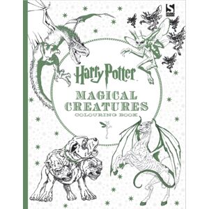 Bonnier Books Ltd Harry Potter Magical Creatures Colouring Book Bonnier Books Ltd Harry Potter Magical Creatures Colouring Book