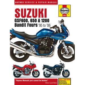 Haynes Publishing Group Suzuki Gsf600, 650 & 1200 Bandit Fours (95 - 06) Haynes Repair Manual : 95-06 Haynes Publishing Group Suzuki Gsf600, 650 & 1200 Bandit Fours (95 - 06) Haynes Repair Manual : 95-06