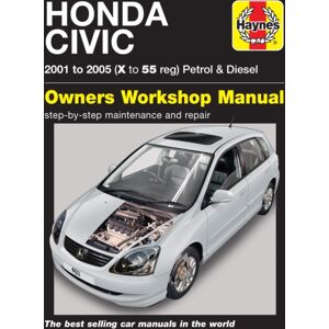 Haynes Publishing Group Honda Civic Petrol & Diesel (01 - 05) Haynes Repair Manual Haynes Publishing Group Honda Civic Petrol & Diesel (01 - 05) Haynes Repair Manual