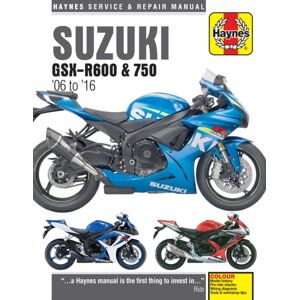 Haynes Publishing Group Suzuki Gsx-R600 & 750 (06 - 16) Haynes Publishing Group Suzuki Gsx-R600 & 750 (06 - 16)