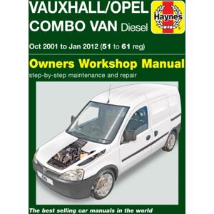 Haynes Publishing Group Vauxhall/opel Combo Diesel Van (Oct 2001 To Jan 2012) 51 To 61 Haynes Repair Manual Haynes Publishing Group Vauxhall/opel Combo Diesel Van (Oct 2001 To Jan 2012) 51 To 61 Haynes Repair Manual