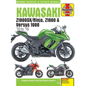 Haynes Publishing Group Kawasaki Z1000, Z1000sx & Versys ('10 - '16) Haynes Publishing Group Kawasaki Z1000, Z1000sx & Versys ('10 - '16)