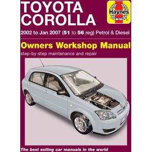 Haynes Publishing Group Toyota Corolla (02 - Jan 07) 51 To 56 Haynes Publishing Group Toyota Corolla (02 - Jan 07) 51 To 56