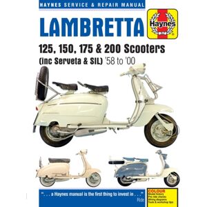 Haynes Publishing Group Lambretta Scooters (58 - 00) : 125, 150, 175 & 200 Scooters (Inc Servita & Sil) Haynes Publishing Group Lambretta Scooters (58 - 00) : 125, 150, 175 & 200 Scooters (Inc Servita & Sil)