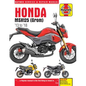 Haynes Publishing Group Honda Msx125 (Grom) (13-18) Haynes Publishing Group Honda Msx125 (Grom) (13-18)