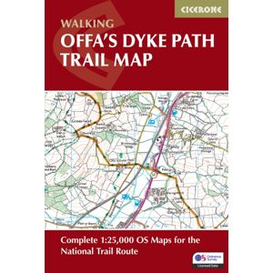Cicerone Press Offa'S Dyke Path Trail Map : Complete 1:25,000 Os Maps For The National Trail Route Cicerone Press Offa'S Dyke Path Trail Map : Complete 1:25,000 Os Maps For The National Trail Route