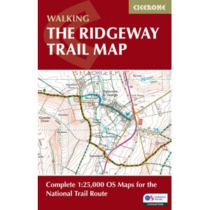 Cicerone Press The Ridgeway Trail Map : Complete 1:25,000 Os Maps For The National Trail Route Cicerone Press The Ridgeway Trail Map : Complete 1:25,000 Os Maps For The National Trail Route