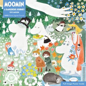 Flame Tree Publishing Adult Sustainable Jigsaw Puzzle Moomin: A Dangerous Journey : 1000-Pieces. Ethical, Sustainable, Earth-Friendly Flame Tree Publishing Adult Sustainable Jigsaw Puzzle Moomin: A Dangerous Journey : 1000-Pieces. Ethical, Sustainable, Earth-Friendly