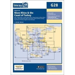 Imray, Laurie, Norie & Wilson Ltd Imray Chart G28 : Nisos Khios & The Coast Of Turkey Imray, Laurie, Norie & Wilson Ltd Imray Chart G28 : Nisos Khios & The Coast Of Turkey