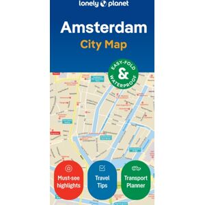 Lonely Planet Global Limited Lonely Planet Amsterdam City Map Lonely Planet Global Limited Lonely Planet Amsterdam City Map