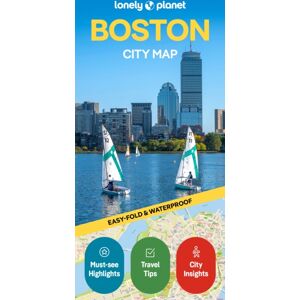 Lonely Planet Global Limited Lonely Planet Boston City Map Lonely Planet Global Limited Lonely Planet Boston City Map