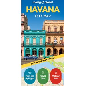 Lonely Planet Global Limited Lonely Planet Havana City Map Lonely Planet Global Limited Lonely Planet Havana City Map