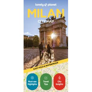 Lonely Planet Global Limited Lonely Planet Milan City Map Lonely Planet Global Limited Lonely Planet Milan City Map