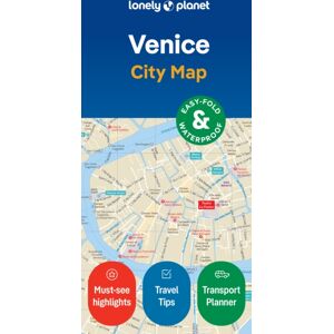 Lonely Planet Global Limited Lonely Planet Venice City Map Lonely Planet Global Limited Lonely Planet Venice City Map