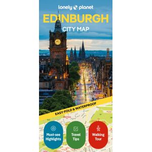 Lonely Planet Global Limited Lonely Planet Edinburgh City Map Lonely Planet Global Limited Lonely Planet Edinburgh City Map